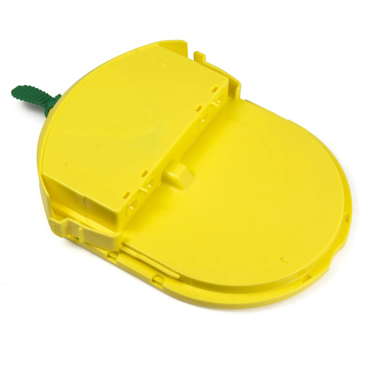 HeartSine Trainer-Pak-04 yellow pad cartridge, angled rear view