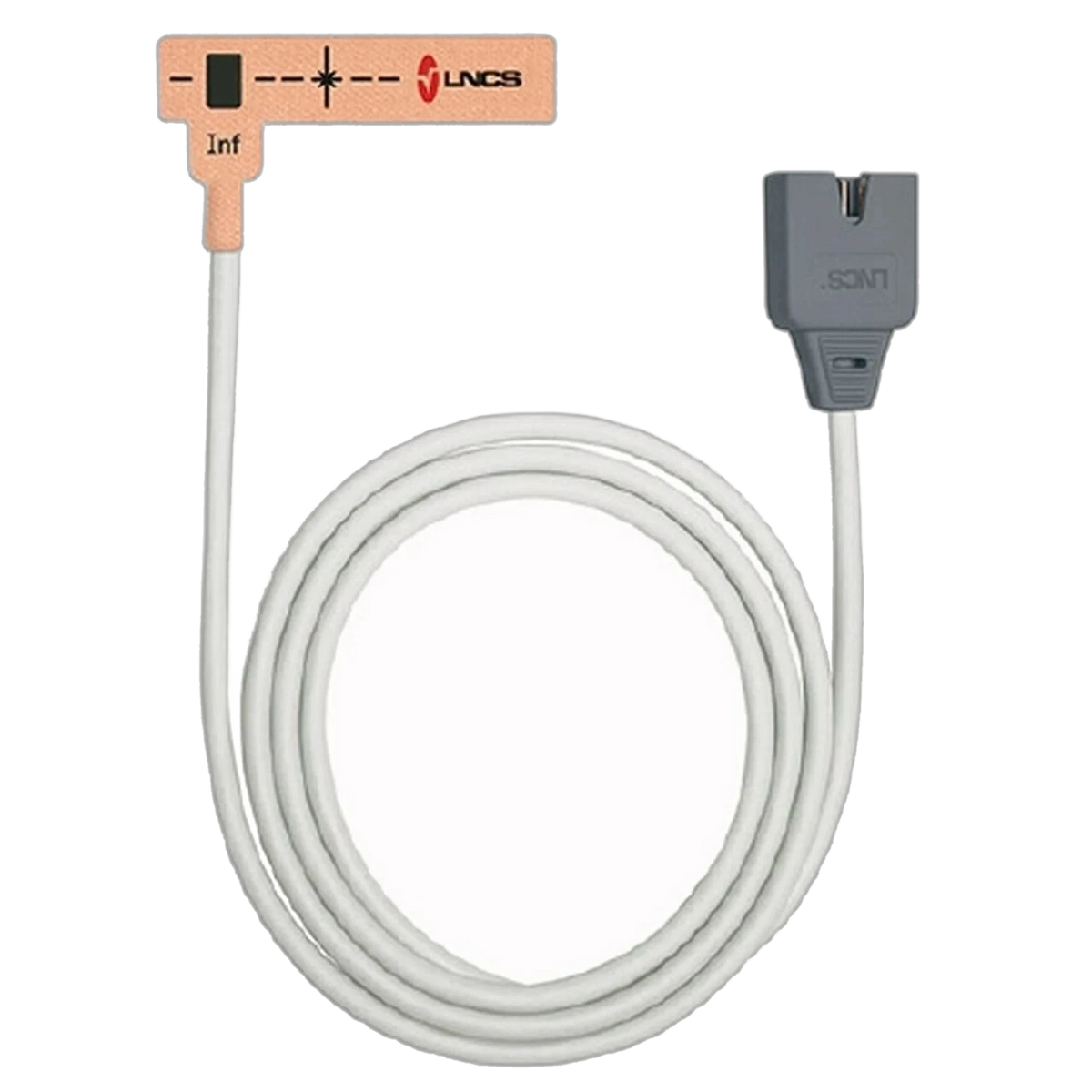 Masimo SET LNCS Inf-L infant adhesive SpO2 sensor with gray connector