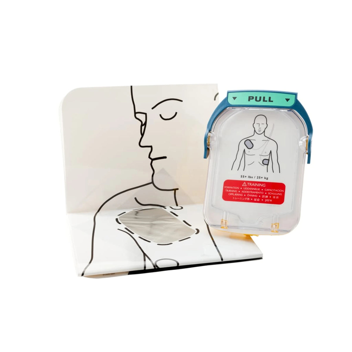 Philips HeartStart OnSite adult training pads cartridge, alternate view