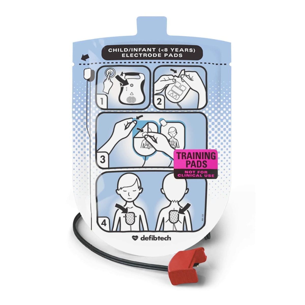 Defibtech Pediatric TRAINING Pads Set