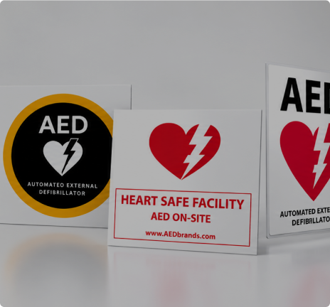 AED Wall Signs