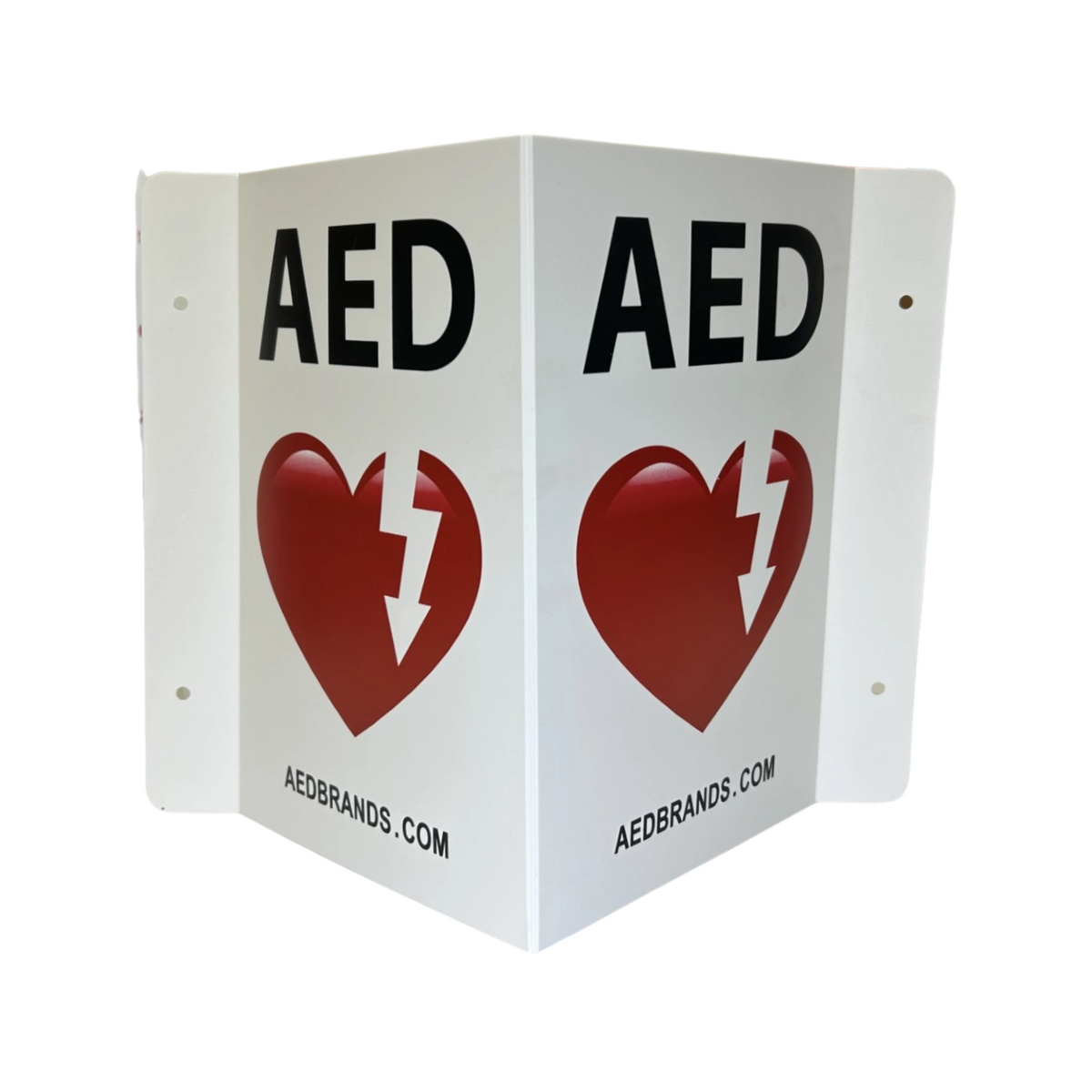 Transitional AED Wall Display Sign