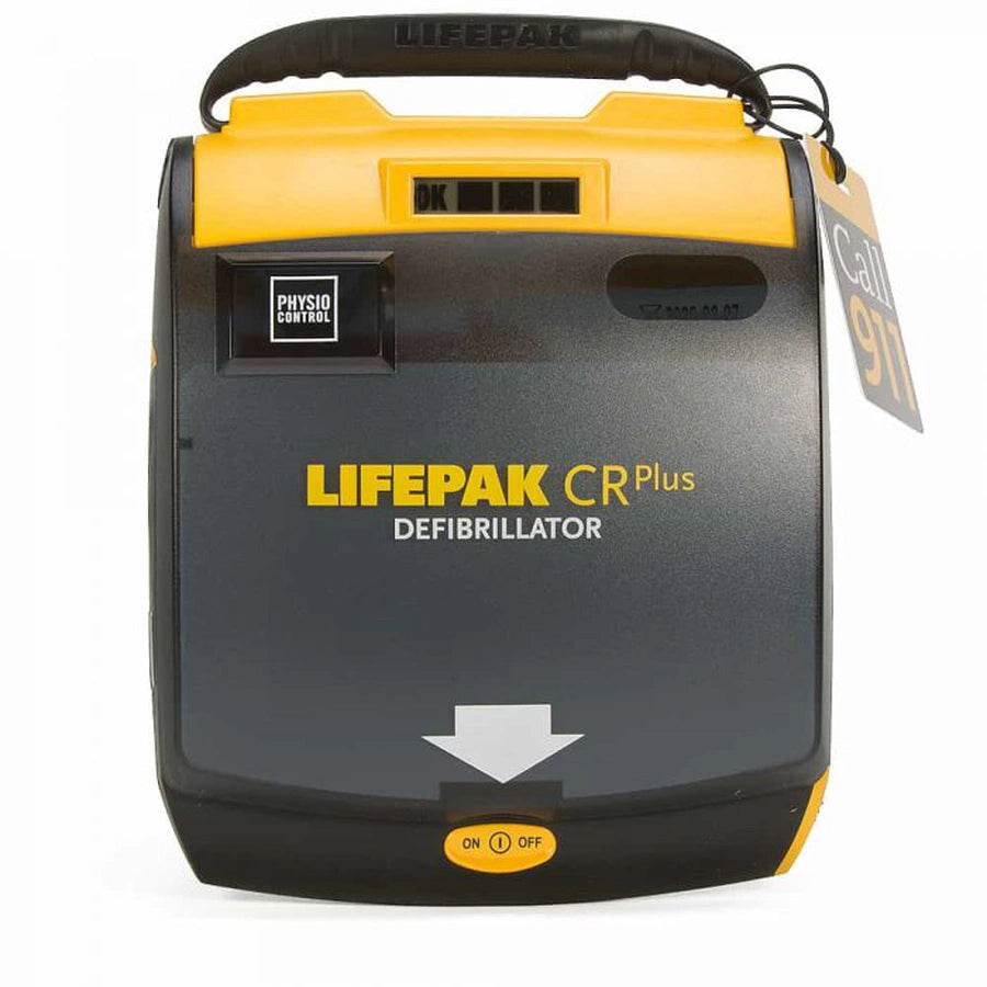 Physio-Control LIFEPAK CR Plus defibrillator, front view