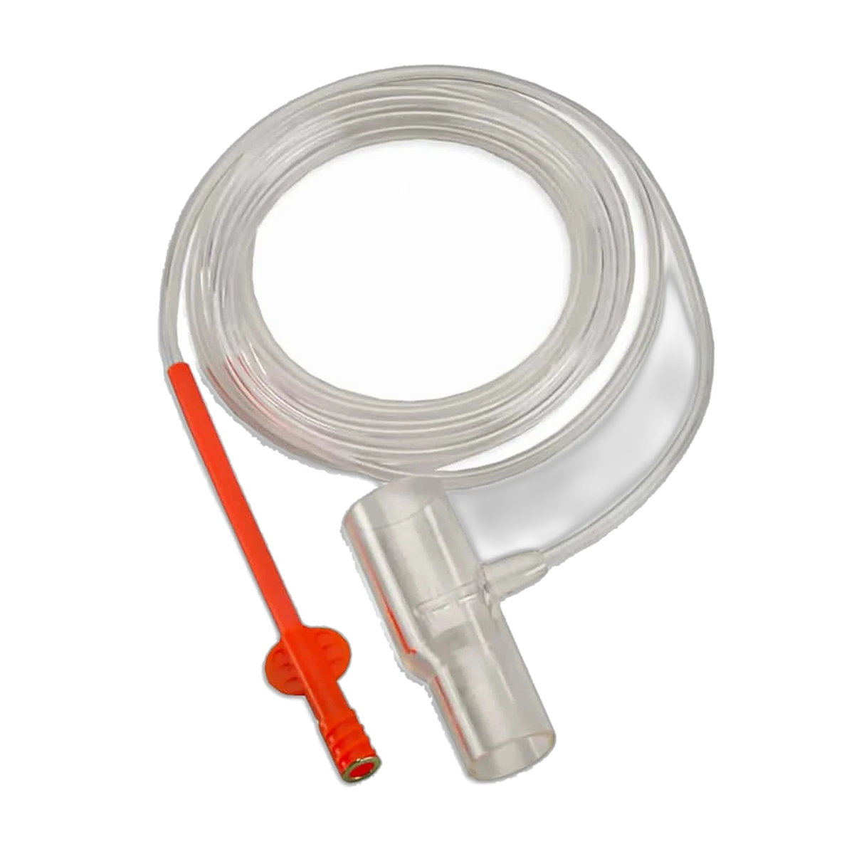FilterLine Set adult/pediatric CO2 sampling line with orange connector and airway adapter