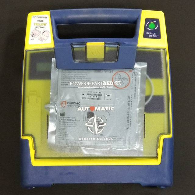 How to replace Cardiac Science G3 AED accessories