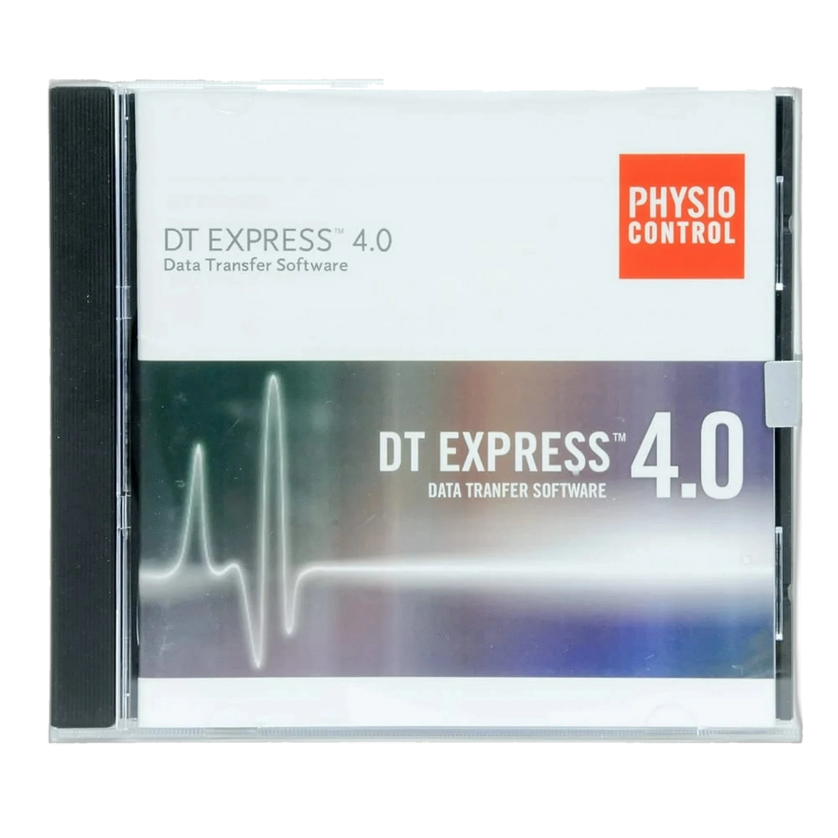 Physio-Control DT Express 4.0 data transfer software CD case