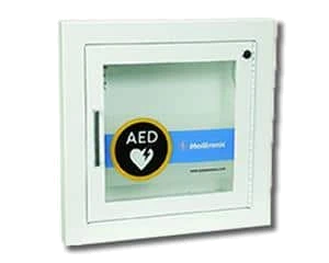 LIFEPAK Brand AED Cabinet Recessed with Alarm