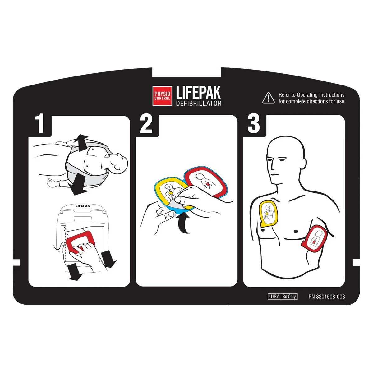 LIFEPAK CR Plus/EXPRESS Quick Reference Card