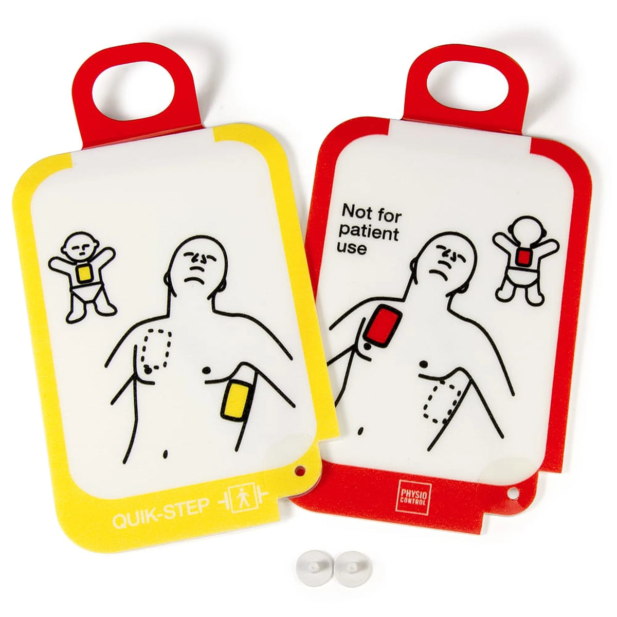 LIFEPAK CR2 training pads, alternate view