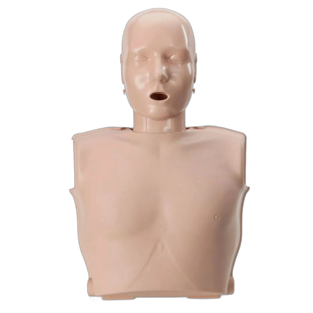 PRESTAN Ultralite adult CPR training manikin torso, medium skin tone, front view