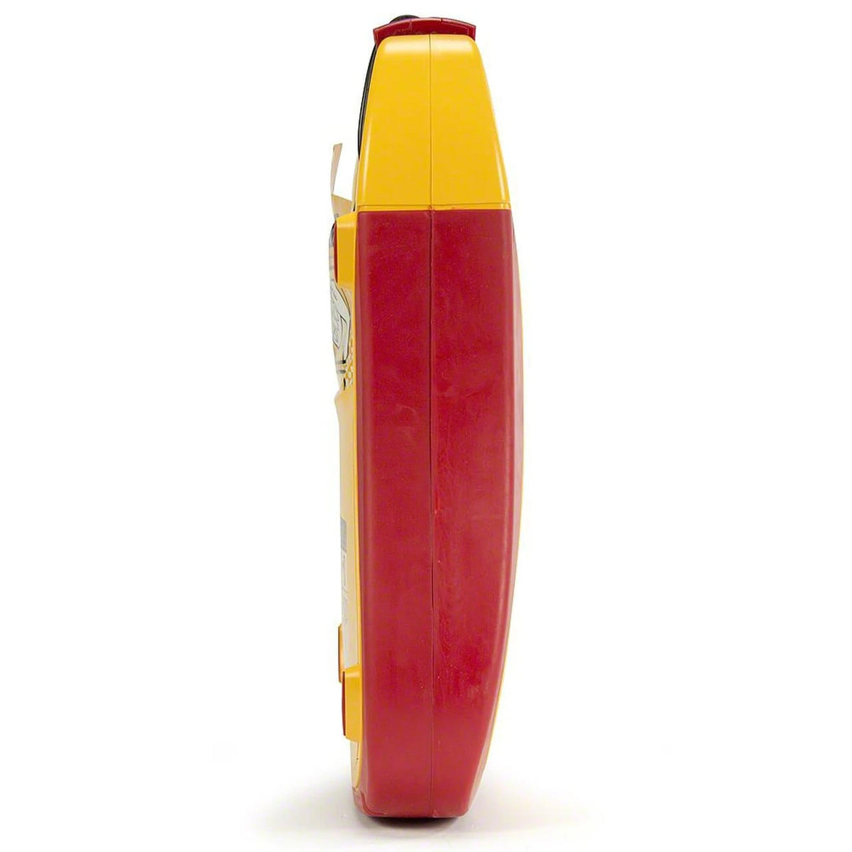 Defibtech Lifeline Trainer AED side profile showing the case depth
