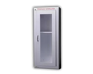 Tall AED Wall Cabinet No Alarm