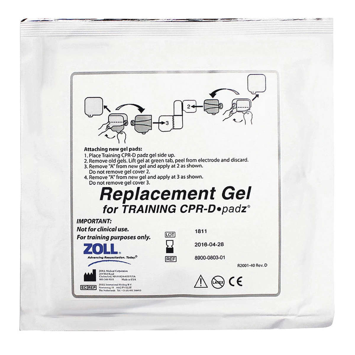 ZOLL replacement training gels