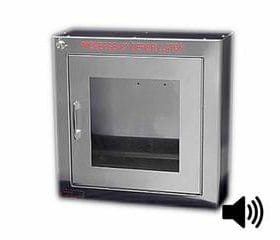 Zoll Brand AED Wall Cabinet Stainless Steel 8000-0855-02