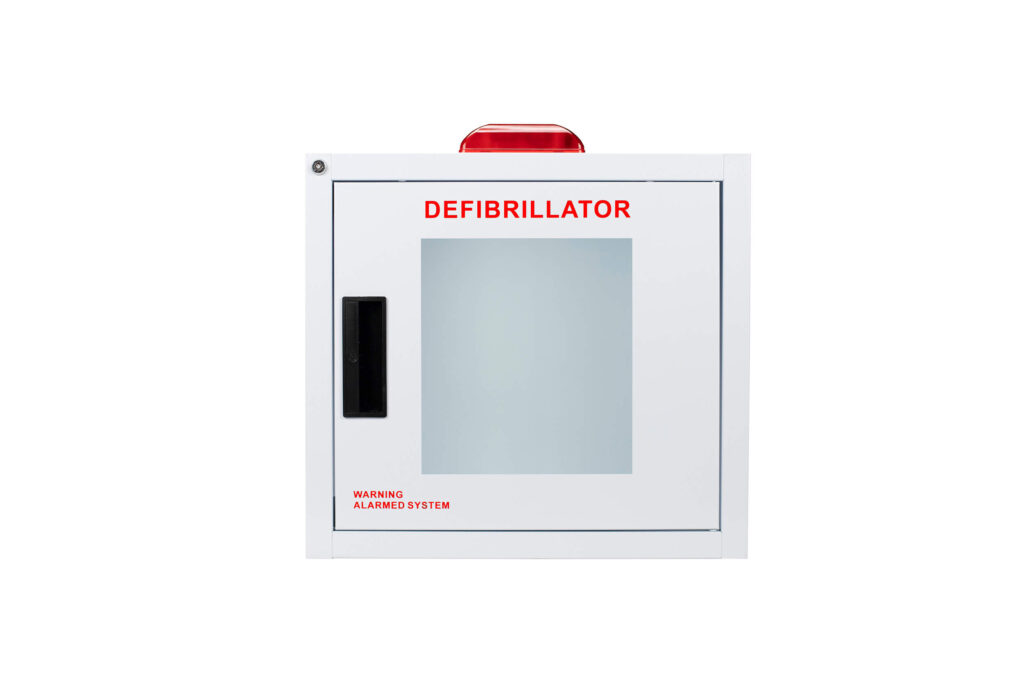 Defibrillator Cabinet With Alarm