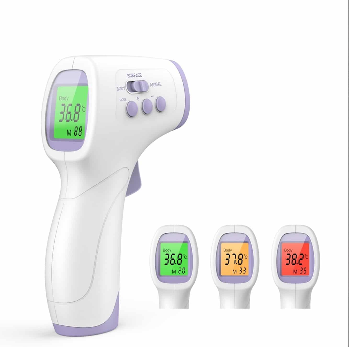 Non-Contact Thermometer for Body & Object Non-Touch Infrared