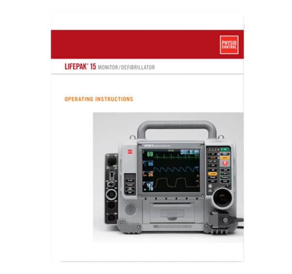 LIFEPAK-15-Operating-Instructions-26500-002408