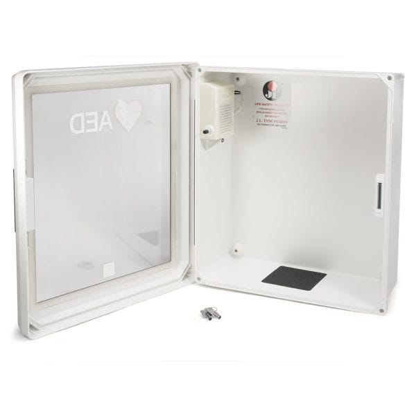 LIFEPAK-CR2-Plastic-Wall-Cabinet-Open