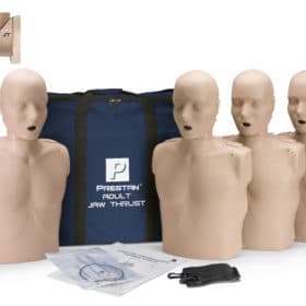 Prestan-Adult-Jaw-Thrust-Manikin-4-Pack-CPR-Monitor-PP-JTM-400M-MS