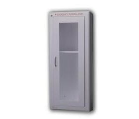 Tall AED Wall Cabinet Stainless Steel 184SS