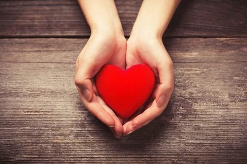 heart in hands