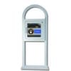 AED Floor Stand Cabinet White with Alarm 11210-000028