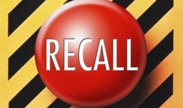 recall notice button