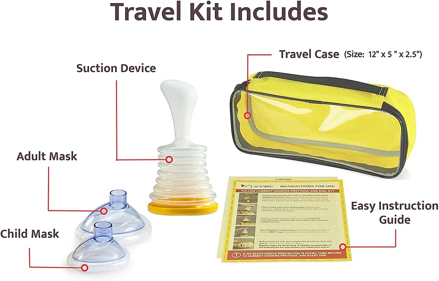 LifeVac Airway Clearance Home Kit - AED USA