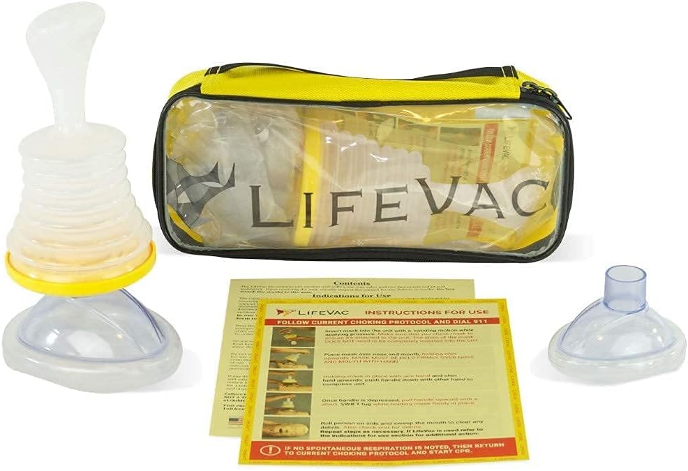 LifeVac Home Kit - Airway obstruction - First aid