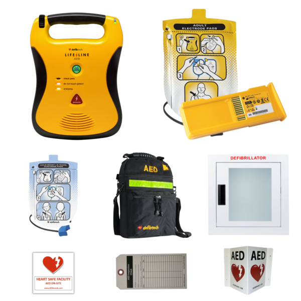 Defibtech Lifeline AED Education/Church Value Package