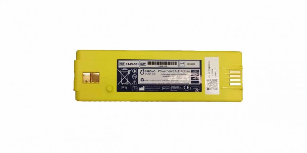 Cardiac-Science-G3-Pro-AED-Battery-9145-301-front